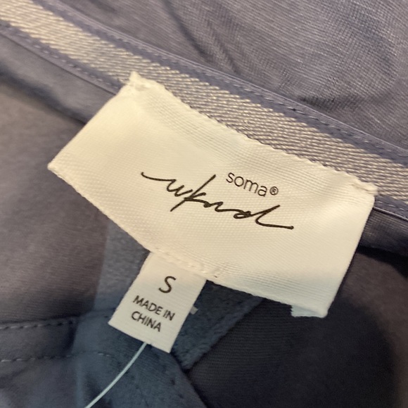 Soma Dress beautiful 45” long brand new with tags gray/bluish color so soft - Picture 9 of 12